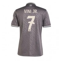 Real Madrid Vinicius Junior #7 Tretí futbalový dres 2024-25 Krátky Rukáv